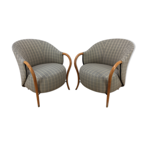 Paire de fauteuils Cinna design
