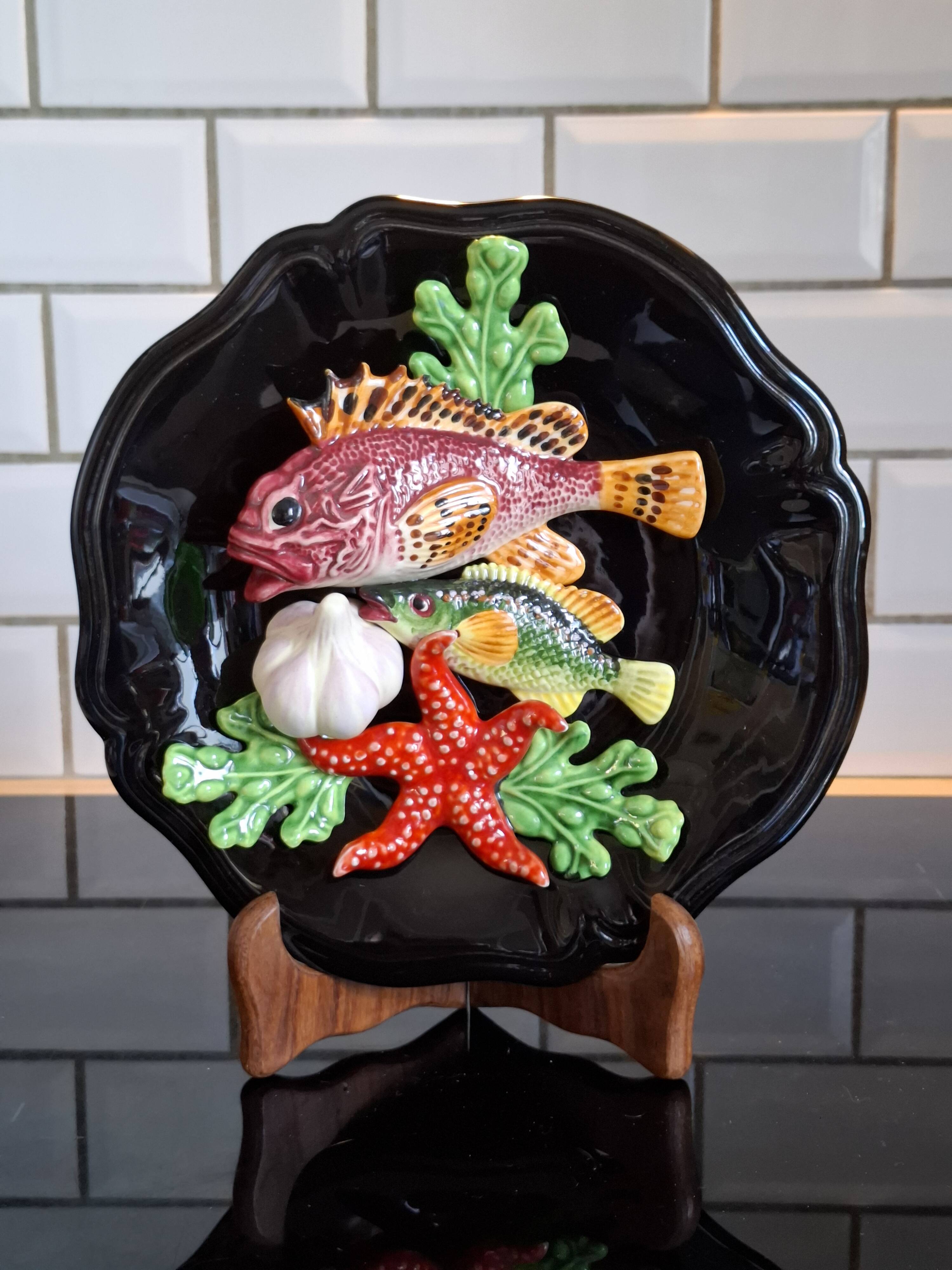 Trompe l'oeil plate