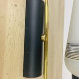 Wall lamp 50s brass opaline metal vintage