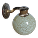 Applique globe verre de Clichy