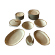 Fine porcelain table service