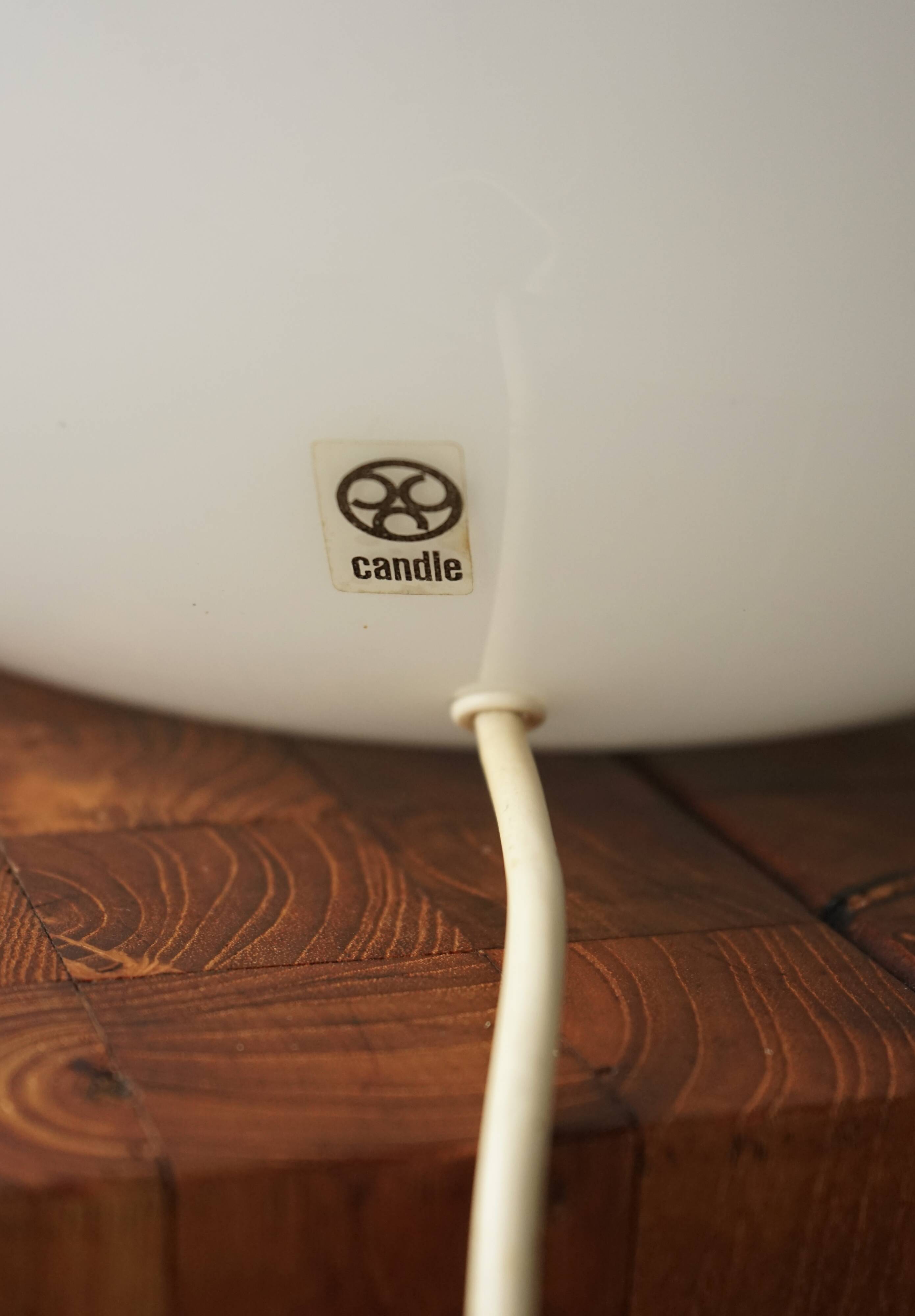 1st edition Sergio Asti 'Daruma' lamp for Candle, 1960s