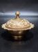Metal lidded pot made in India