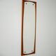 Scandinavian wall mirror in mahogany, 1950s