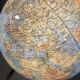 Vintage globe 1962 terrestrial world map glass tripod Taride - 28 cm