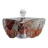 Mazzega Murano glass ceiling light, Italian design, 1960s