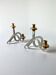 Pair of pretzel candlesticks by Dorothy Thorpe, circa 1970