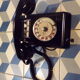 Vintage phone with Bakelite dial