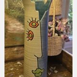 Vase en céramique signé Remi Lacombe