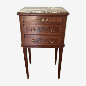 Louis XV style in-marquee bedside table