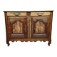Buffet - very Louis XV style in solid oak from the 18th century.
