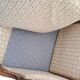 Pair of restored Louis XV wingback armchairs – new fabric
