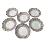 Hollow porcelain plates