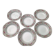 Hollow porcelain plates