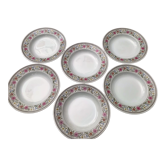 Hollow porcelain plates