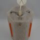 Perspex vintage pendant lamp