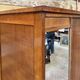 Vintage sliding door wardrobe with mirror - 1970s