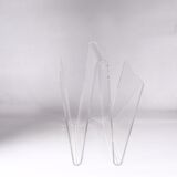 transparent plexiglass review door 1970