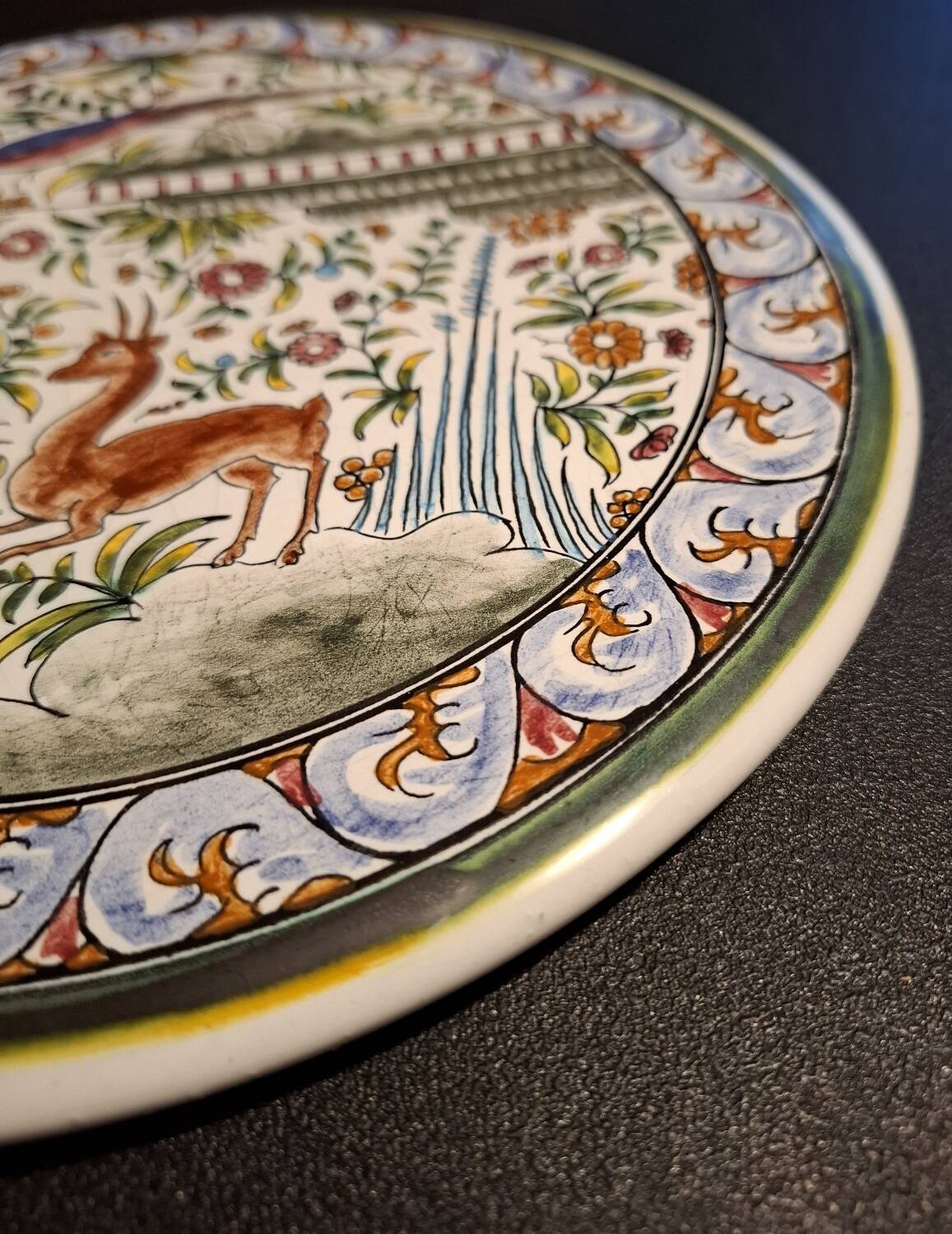 Ceramic trivet Estrela De Conimbriga