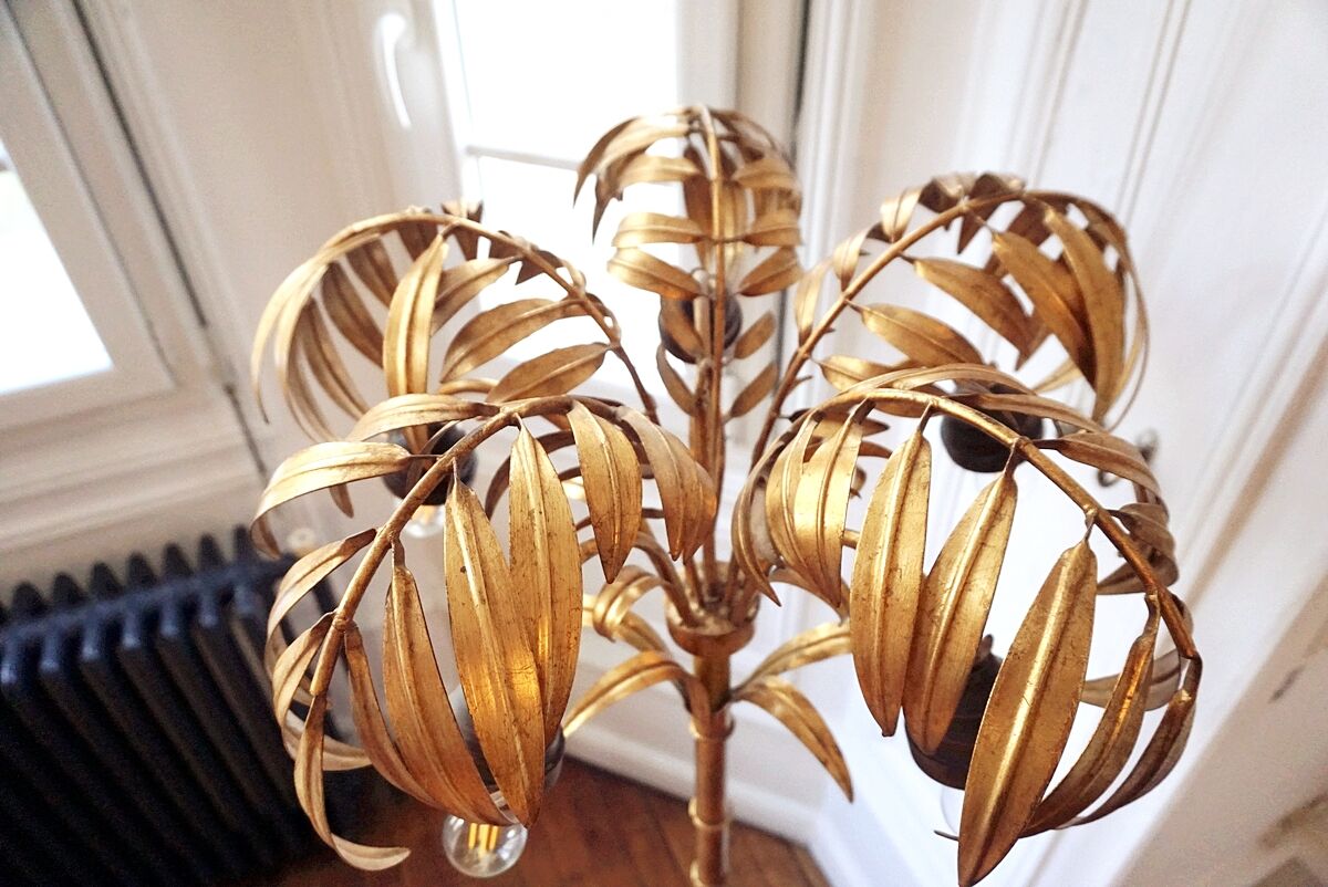 Hans Kogl Palm tree floor lamp