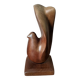 Stylised bird sculpture Scandinavian decoration