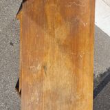 Vintage side table with compass base