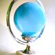 Vintage Art Deco/Space Age lamp from the 1970s.