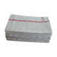 Lot de 7 torchons lin damassé monogrammés DL