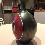 Contemporary vase signed