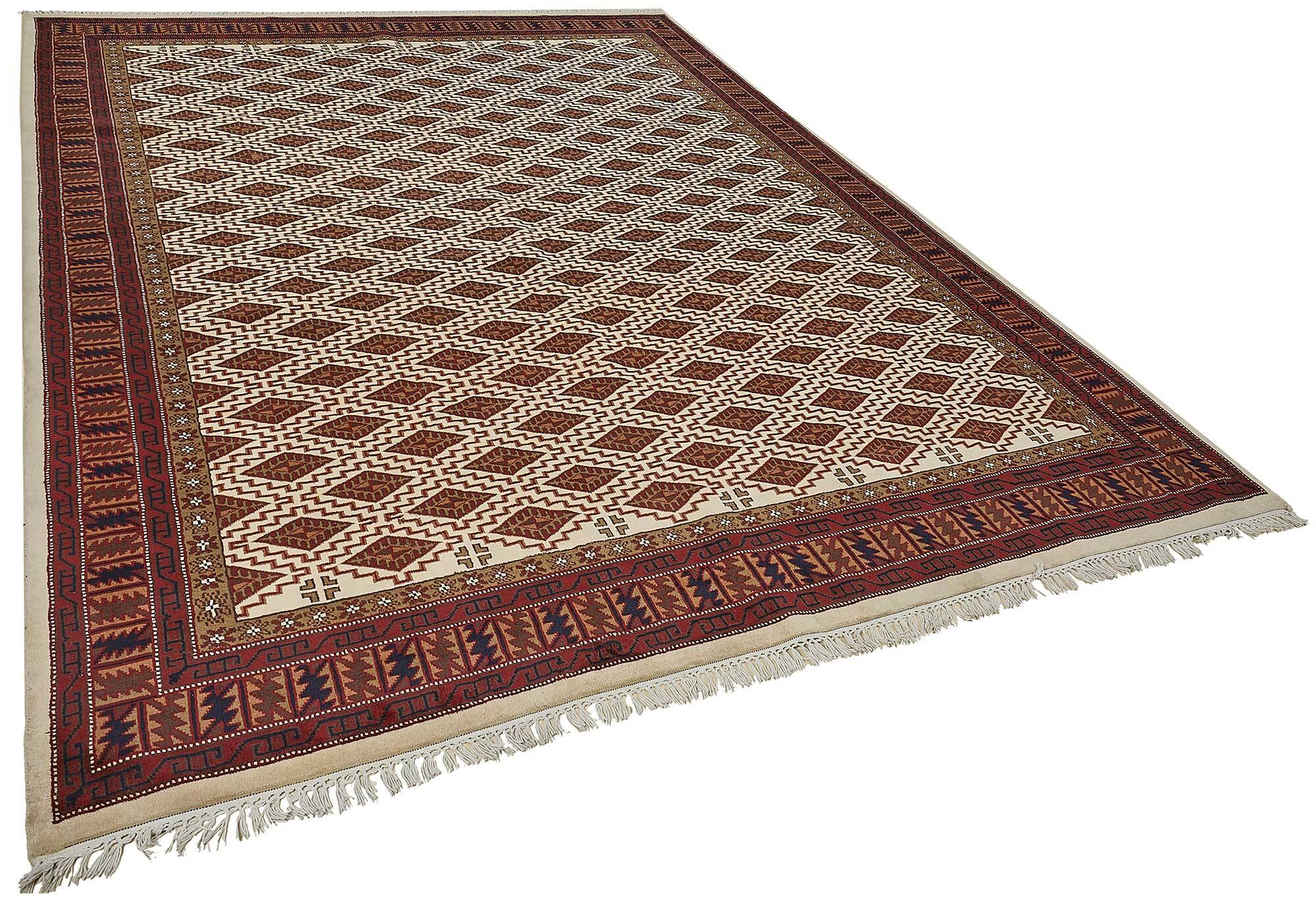 Turkish Handknotted Wool Oushak Rug 246 cm x 317 cm