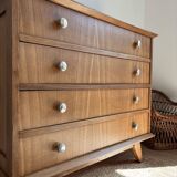 Vintage Scandinavian design commode from the 1950s.