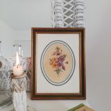 Old watercolor frame 1950