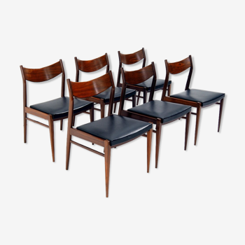 Ensemble de 6 chaises par Oswald Vermaercke pour V-Form