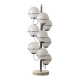 Nine-light floor lamp by Gino Sarfatti for Arteluce, 1960s.