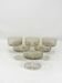 6 Coupes en verre marron Luminarc pour FINA