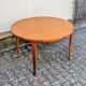 Table design scandinave en teck années 70