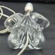 Vintage Heavy Crystal Lamp Base - Sèvres Crystal (28 cm / 1.4 kg)