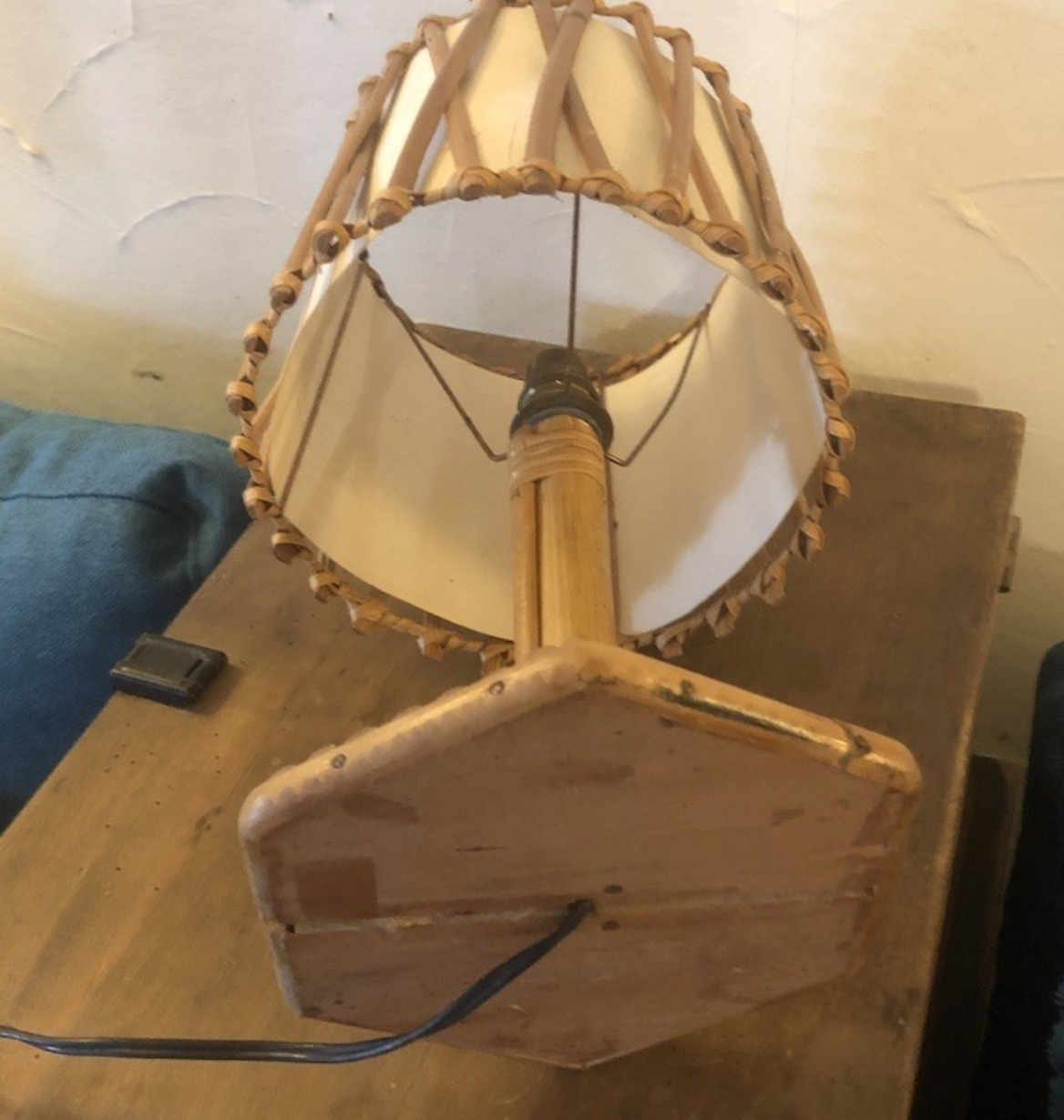 Vintage bedside lamp