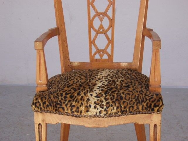 Louis XVI in Cherry Office Chair