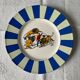 Series of 6 K&G Lunéville dessert plates, circus theme