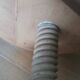 Tripod stool with a screw.