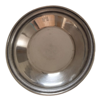 Silver baptism plate year 1950