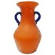Scavo Glass Vase from Murano by Carlo Moretti, 1970s