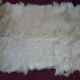 Beige tanned goat skin