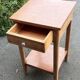 Bout canapé chevet chêne Formica art déco