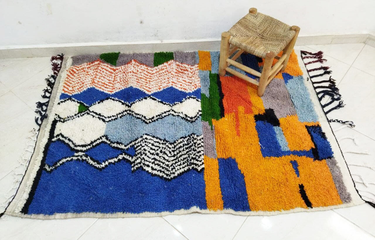 Moroccan berber carpet 158x113cm