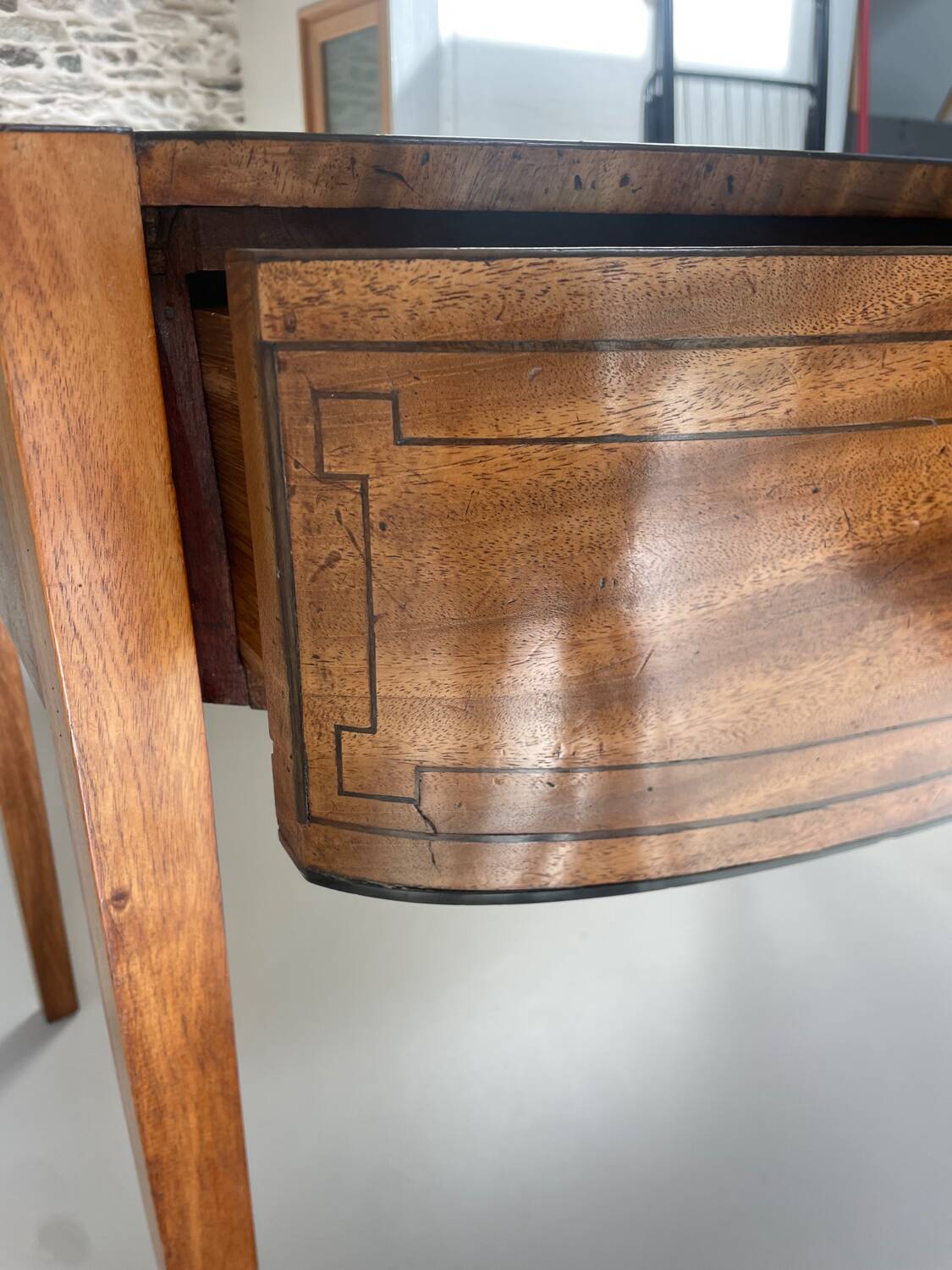 Antique marquetry desk