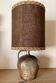 Vintage stoneware lamp