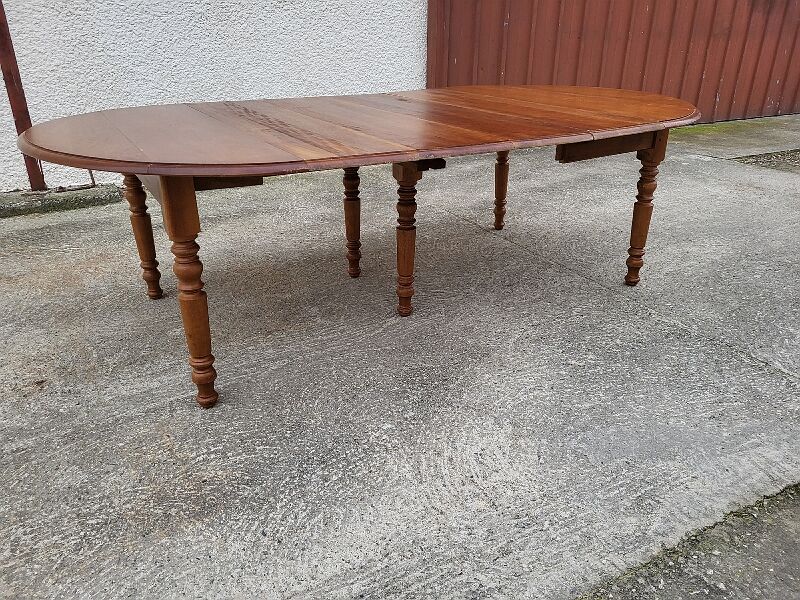 Table 6 pieds avec 4 allonges