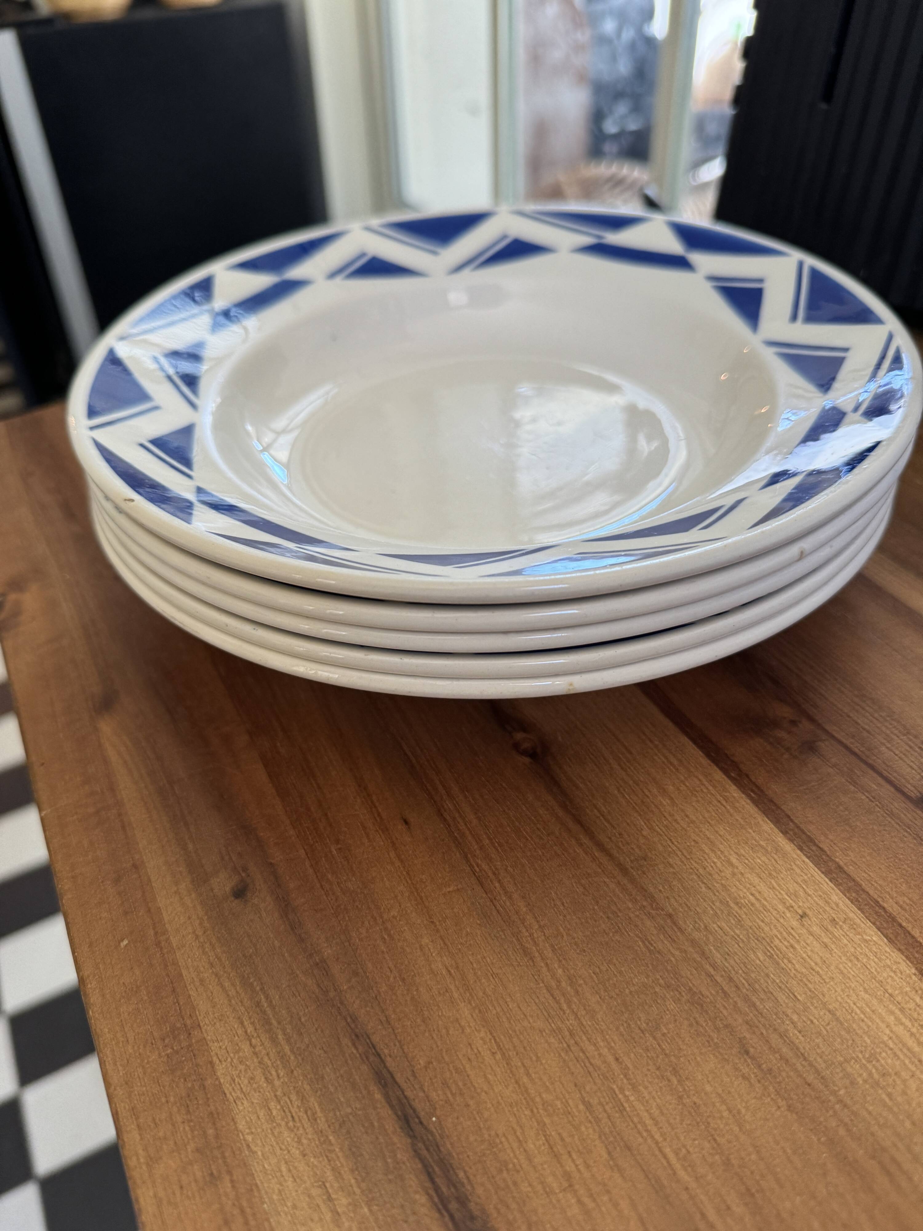 5 assiettes creuses